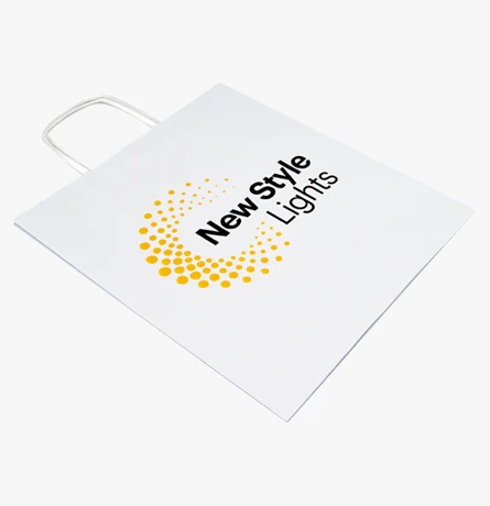 kartony z nadrukiem budujące rozpoznawalność marki, realizacja dla firmy New Style Lights